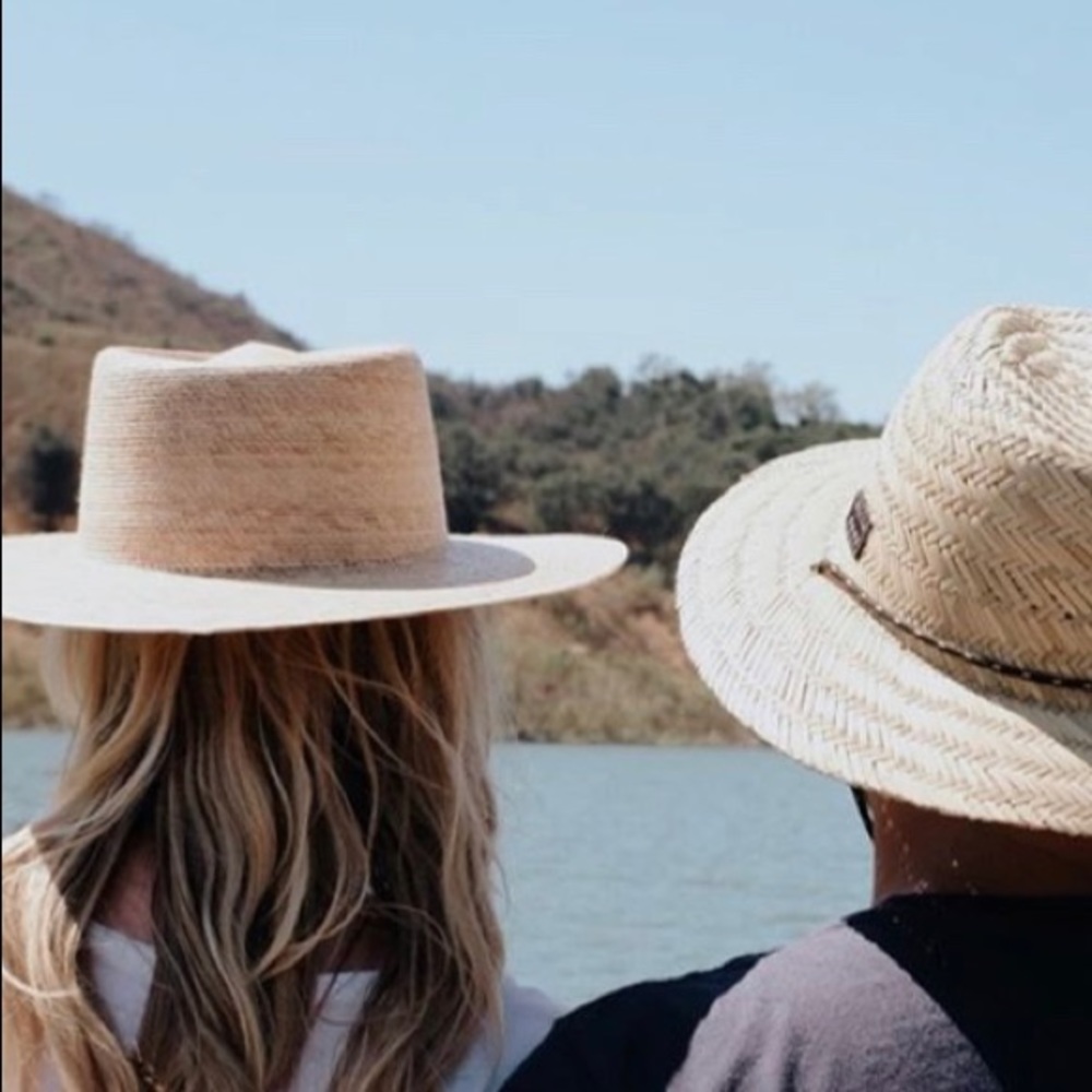 Lack Of Color Cream and Tan Hats